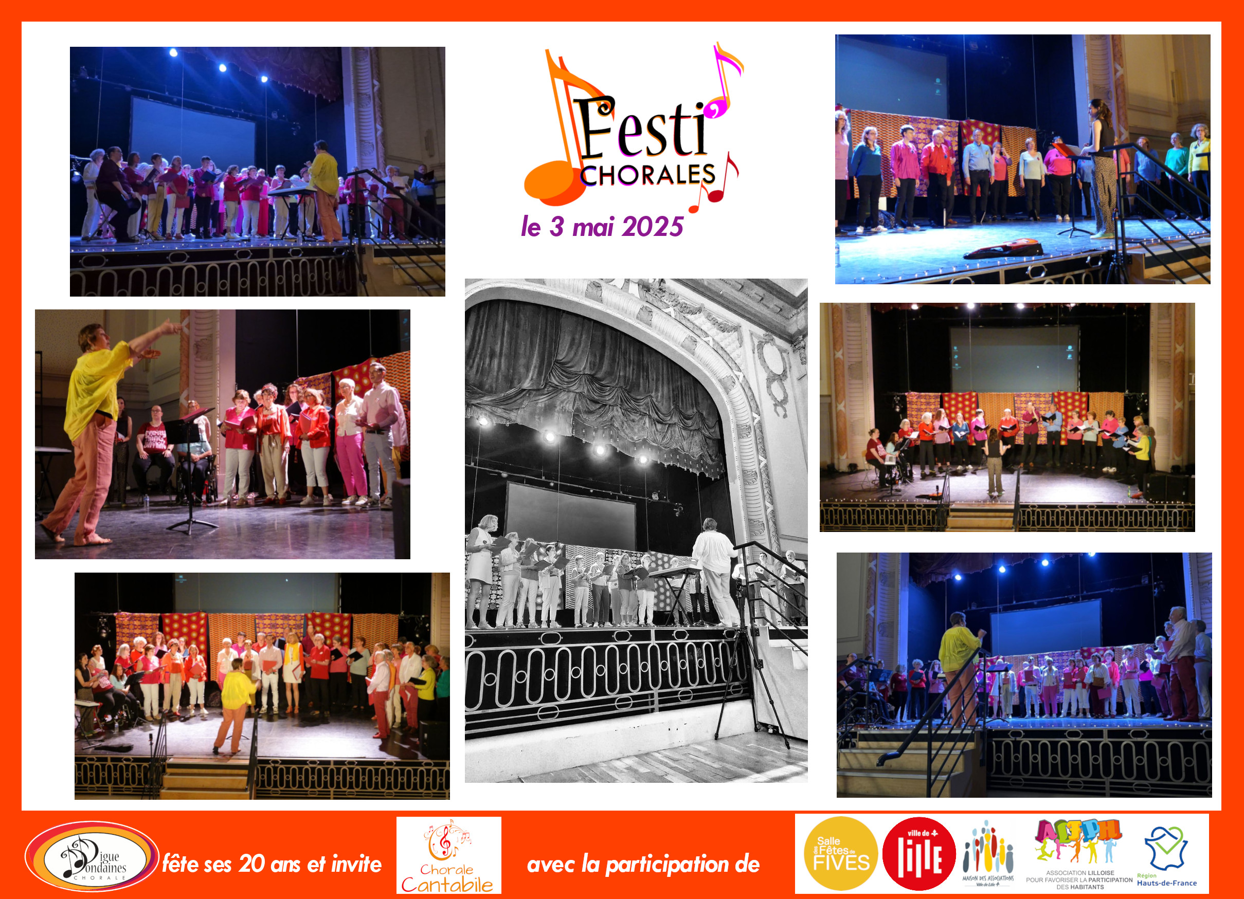 Festi'Chorale Digue-Dondaines à Fives le 03 mai 2025